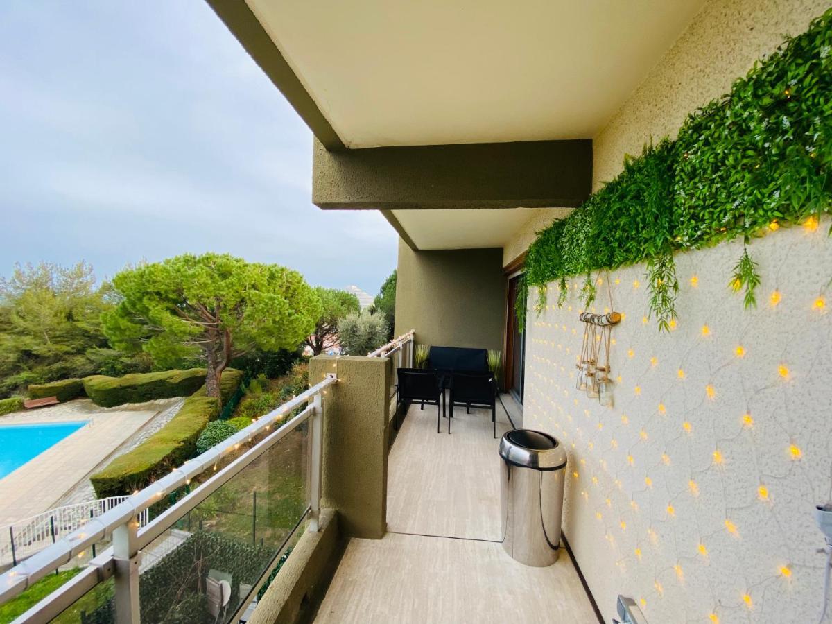 Appartement côte d’Azur Plage - piscine - tennis Villeneuve-Loubet Extérieur photo